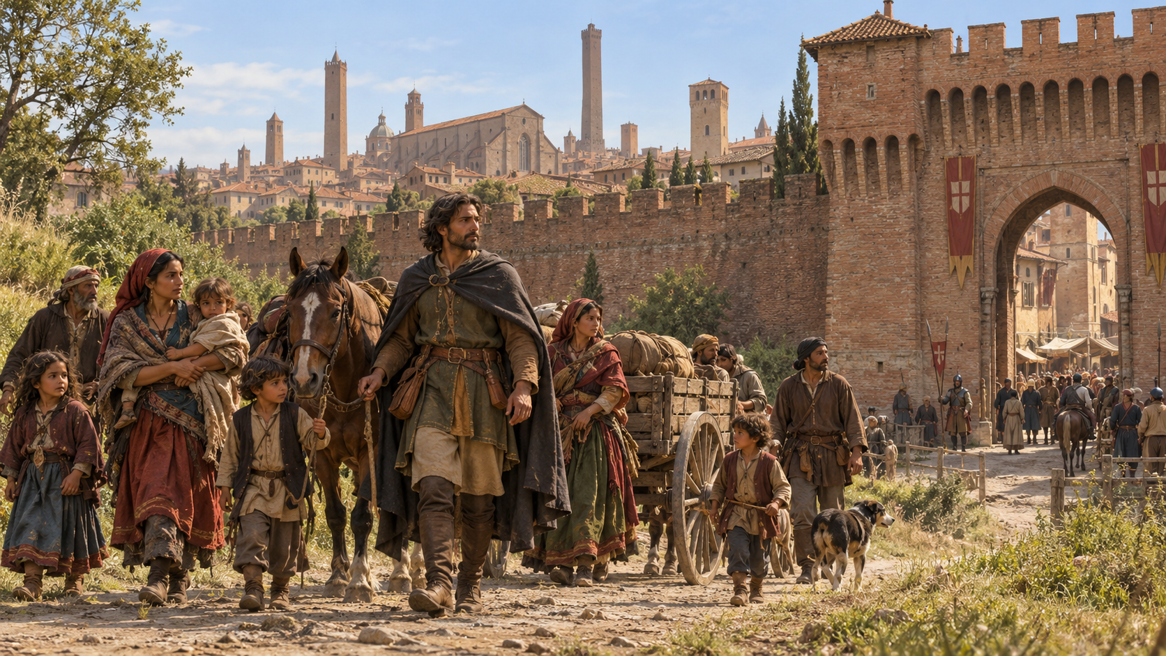 18 luglio del 1422 - gli Zingari a Bologna