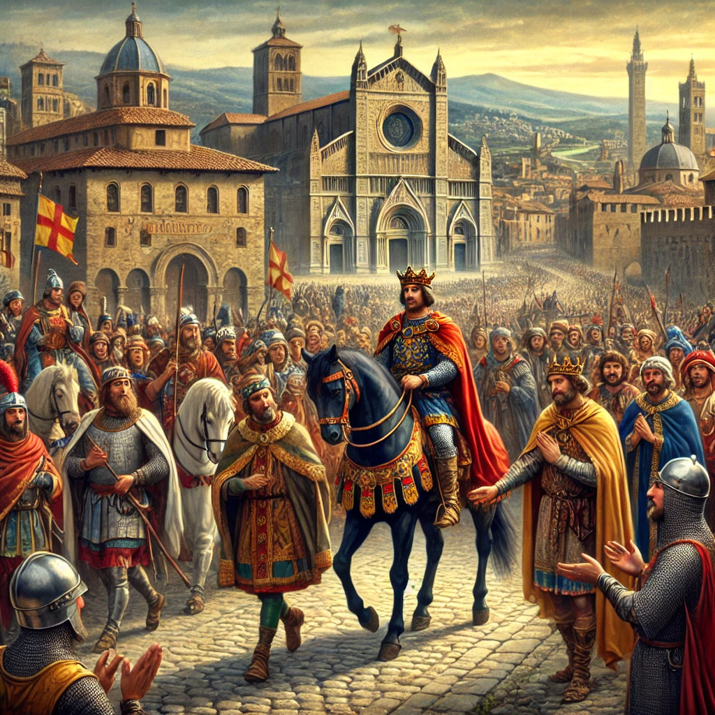 Anno 786 d.C. - Carlo Magno a Bologna