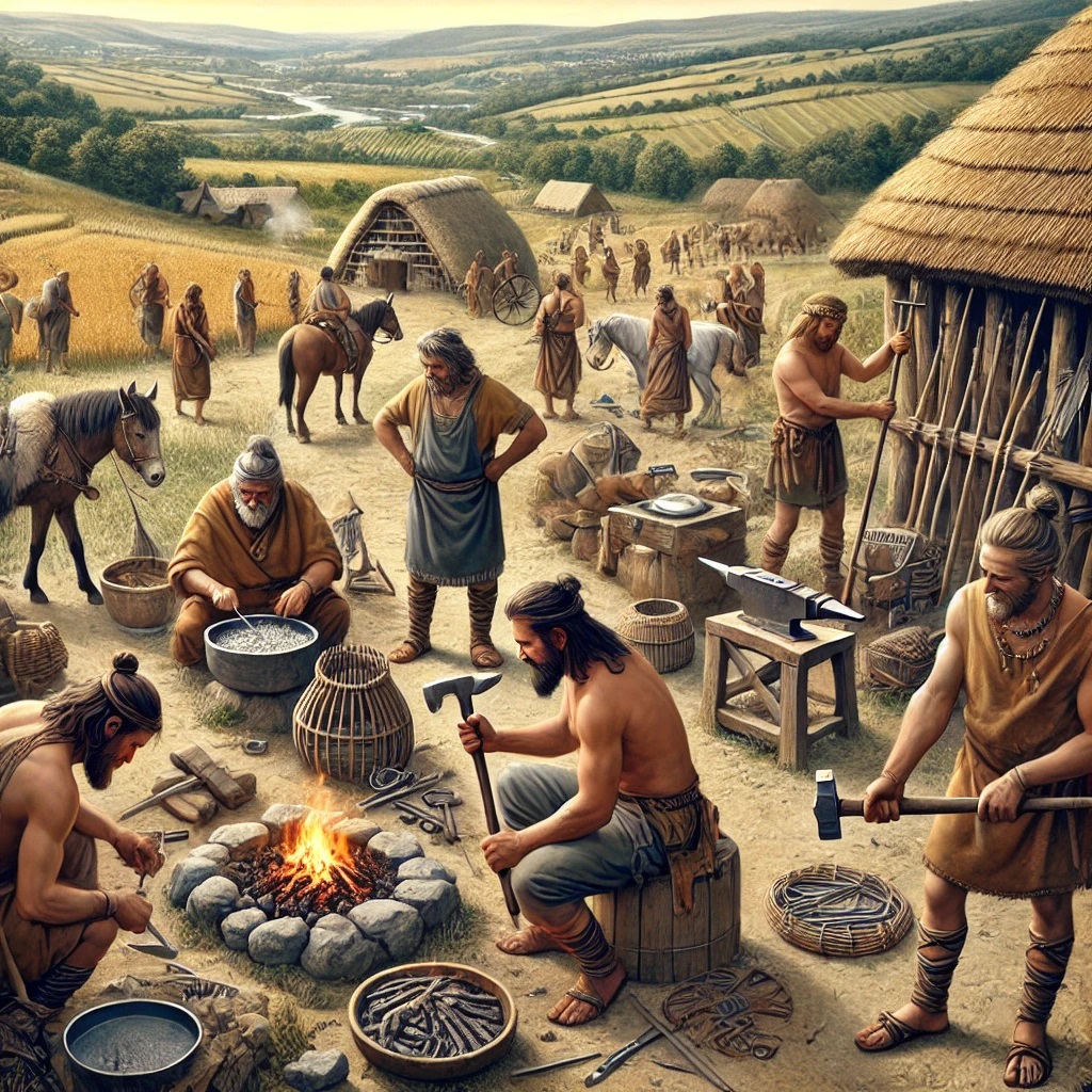 Età dei Metalli circa 3000 anni fa