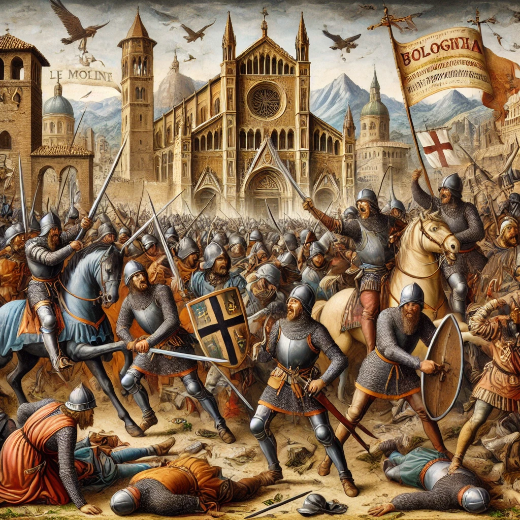 1443 - BATTAGLIA DELLE MOLINE