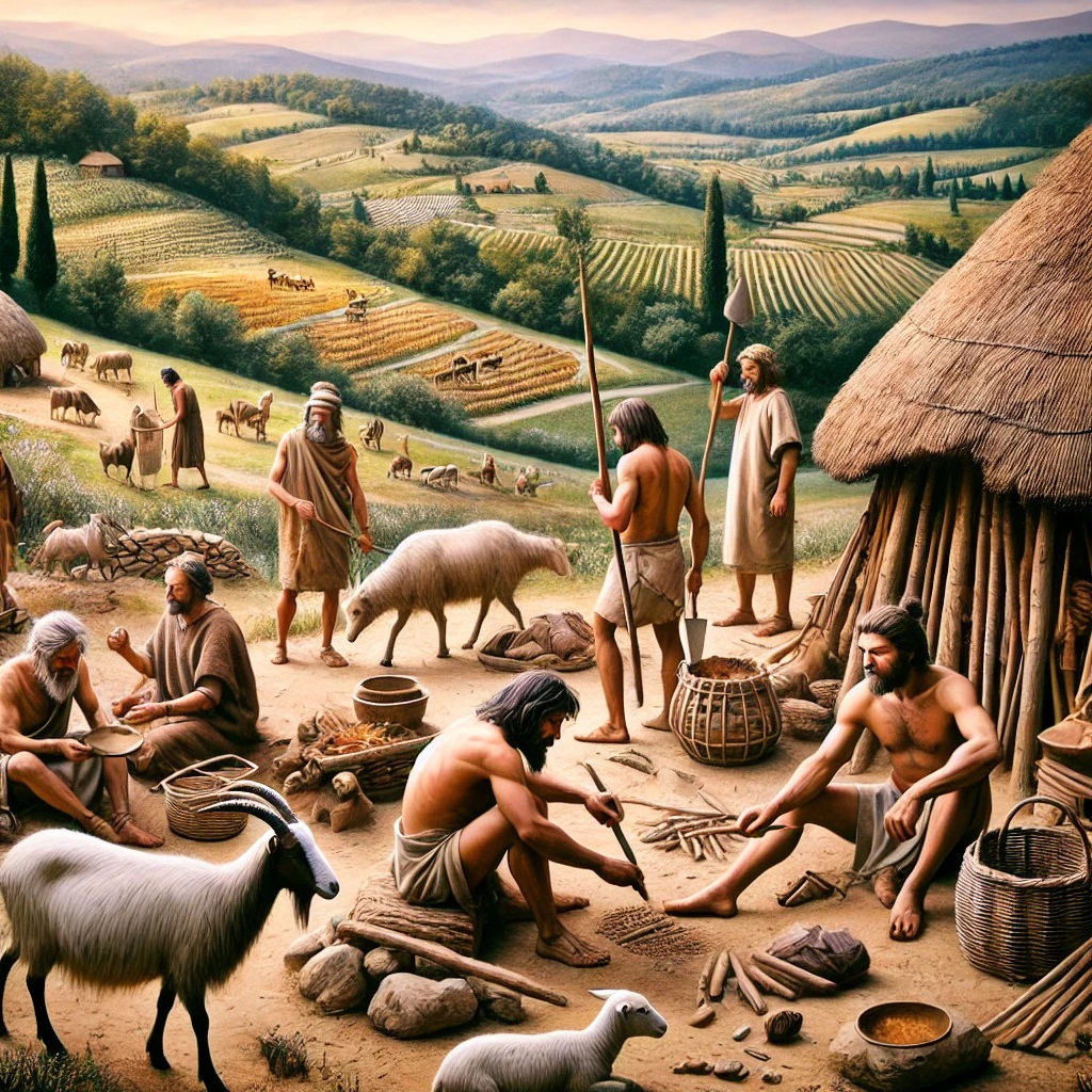 Bologna nel Periodo Neolitico Circa 8000 anni fa