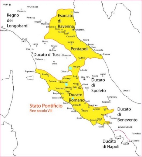 13 gennaio 1278 - La Romagna e il Bolognese passano allo Stato Pontificio
