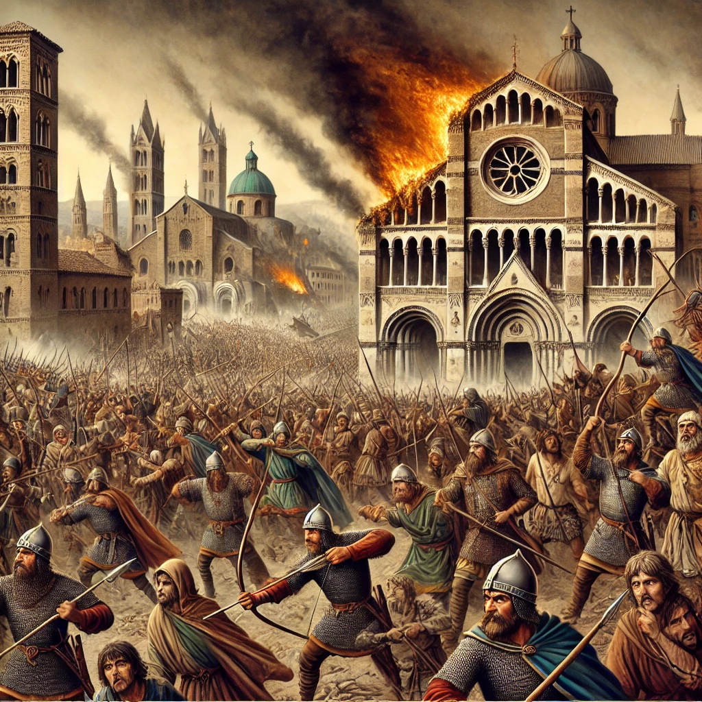 Anno 899 d.C. - Imprevista invasione degli Ungari